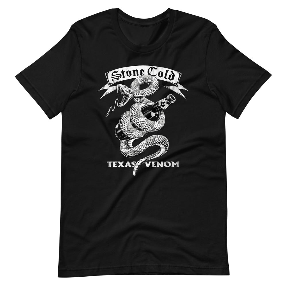 [Color:Black] Stone Cold Steve Austin "Texas Venom" T-Shirt