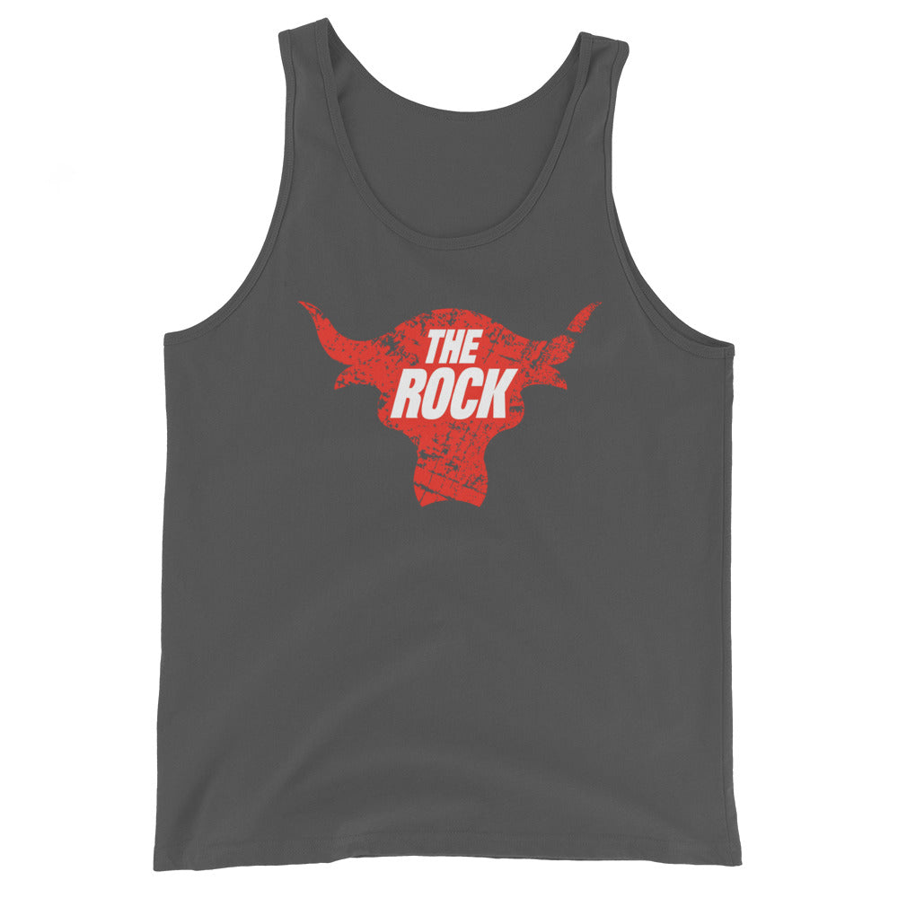 [Color:Asphalt] The Rock "Brahma Bull" Tank Top
