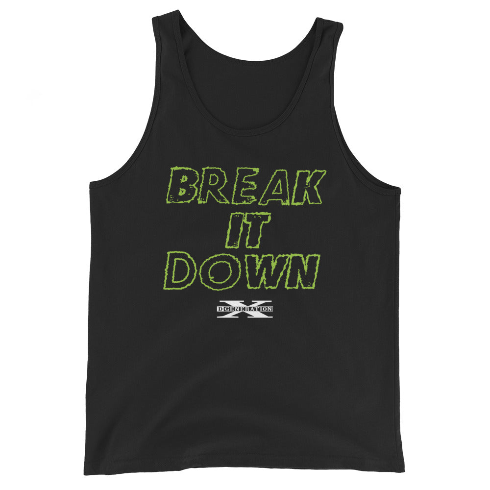 [Color:Black] D-Generation X "Break It Down" Tank Top
