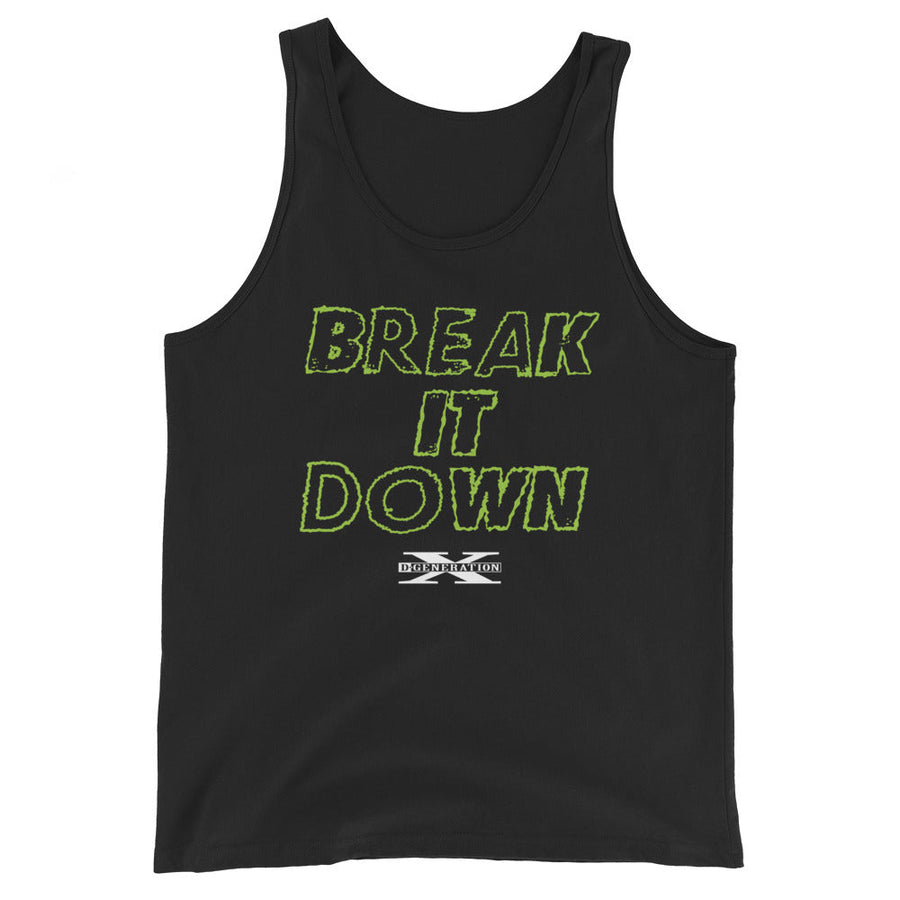 [Color:Black] D-Generation X "Break It Down" Tank Top
