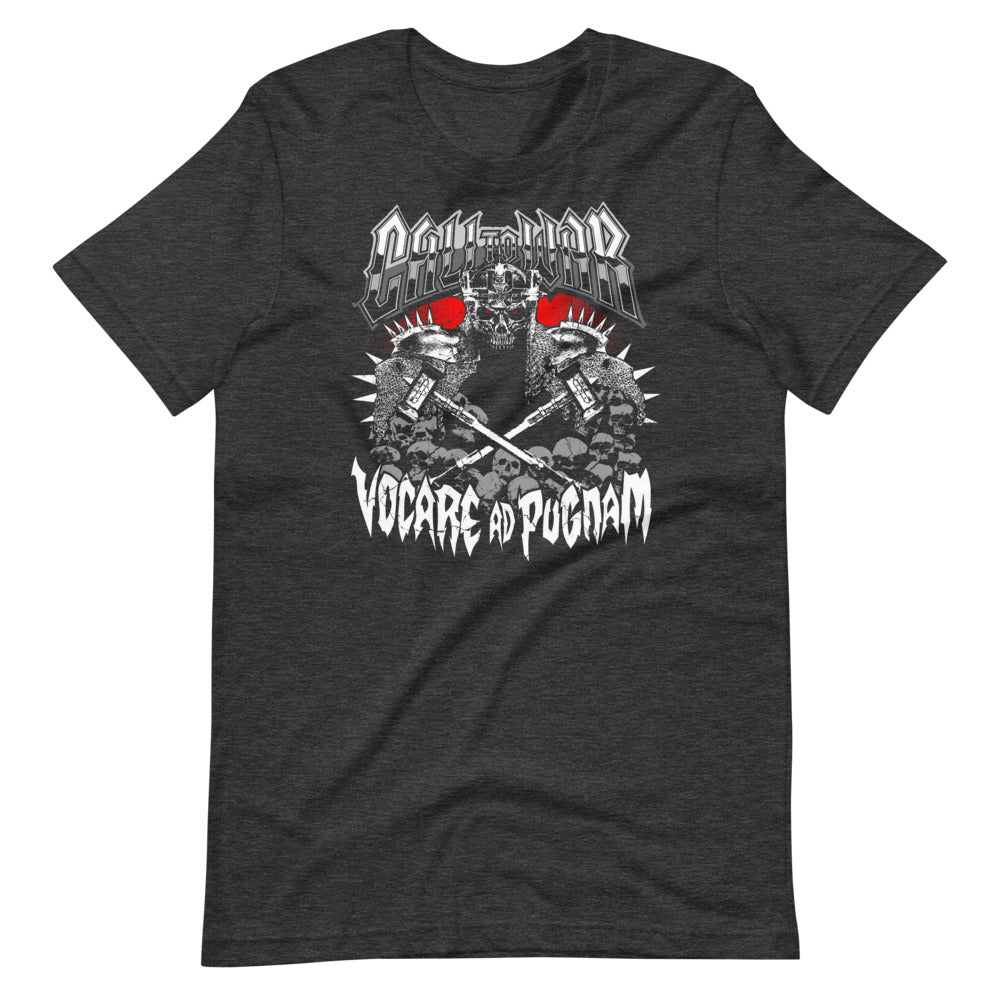 [Color:Dark Grey Heather] Triple H "Call To War" T-Shirt