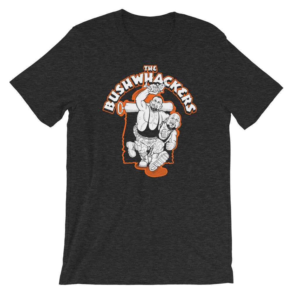 [Color:Dark Grey Heather] The Bushwhackers "Illustrated" T-Shirt