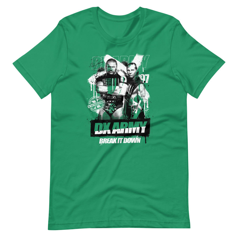 D-Generation X "DX Army Photo" T-Shirt