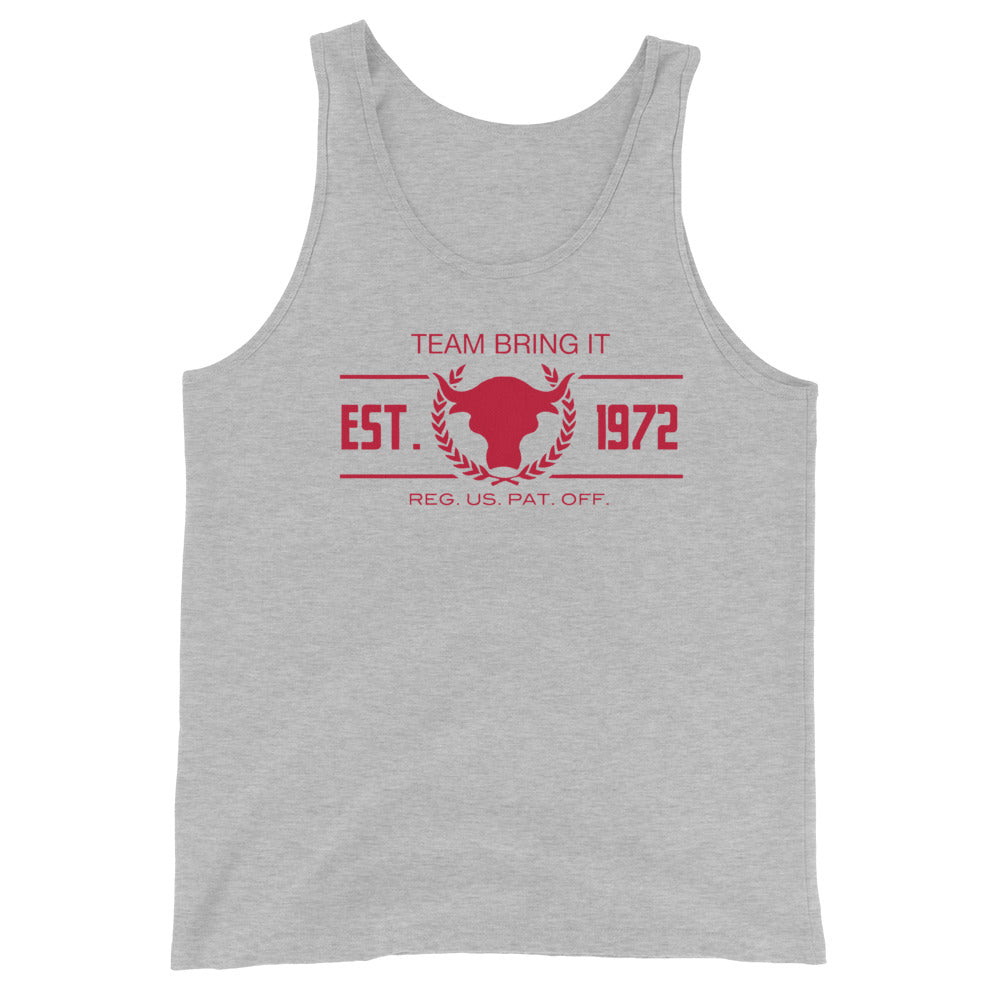 [Color:Athletic Heather] The Rock "Est. 1972" Tank Top