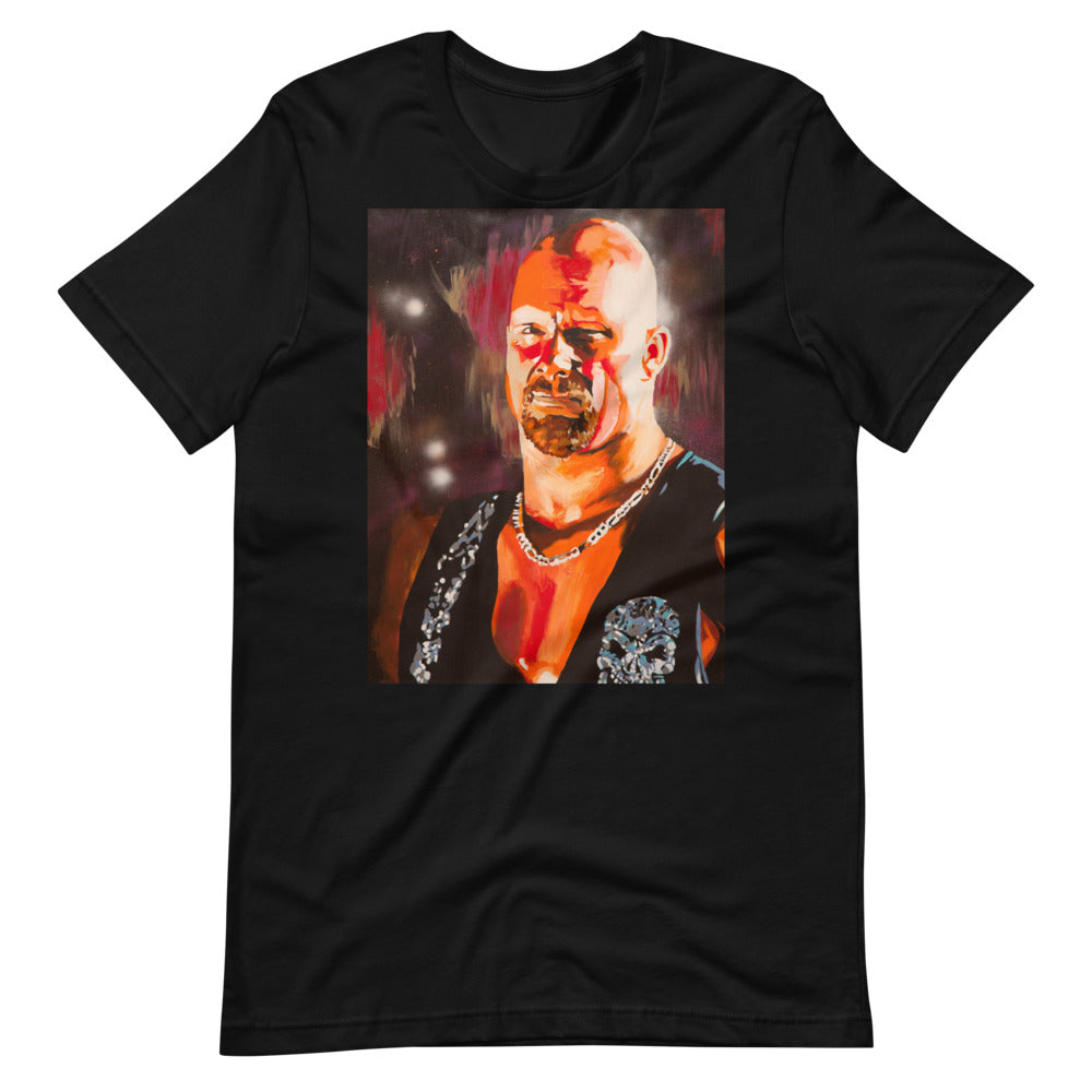 [Color:Black] Stone Cold Steve Austin "SOB" Rob Schamberger T-Shirt