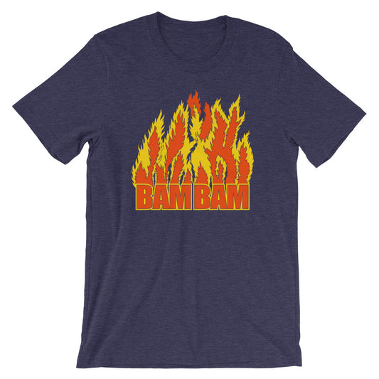 [Color:Heather Navy Midnight] Bam Bam Bigelow "Bam Bam" T-Shirt