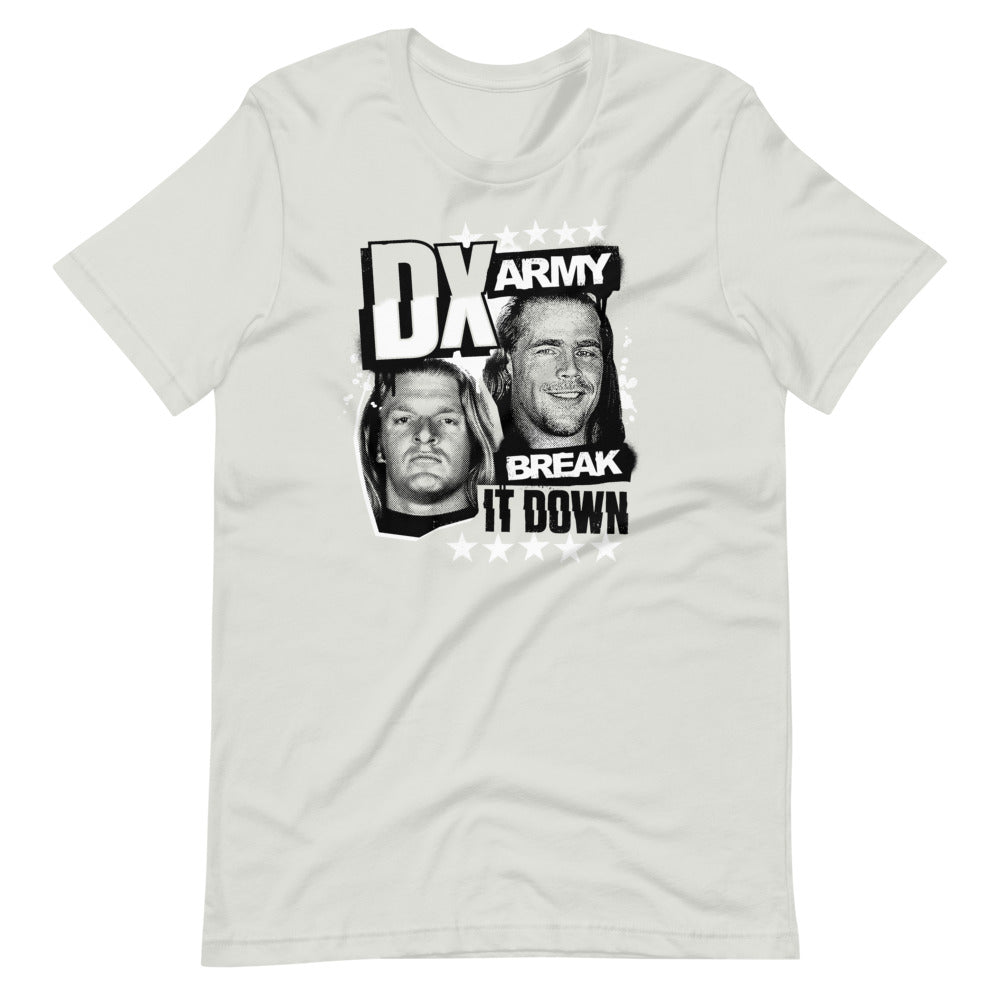 D-Generation X "DX Army Break It Down" T-Shirt
