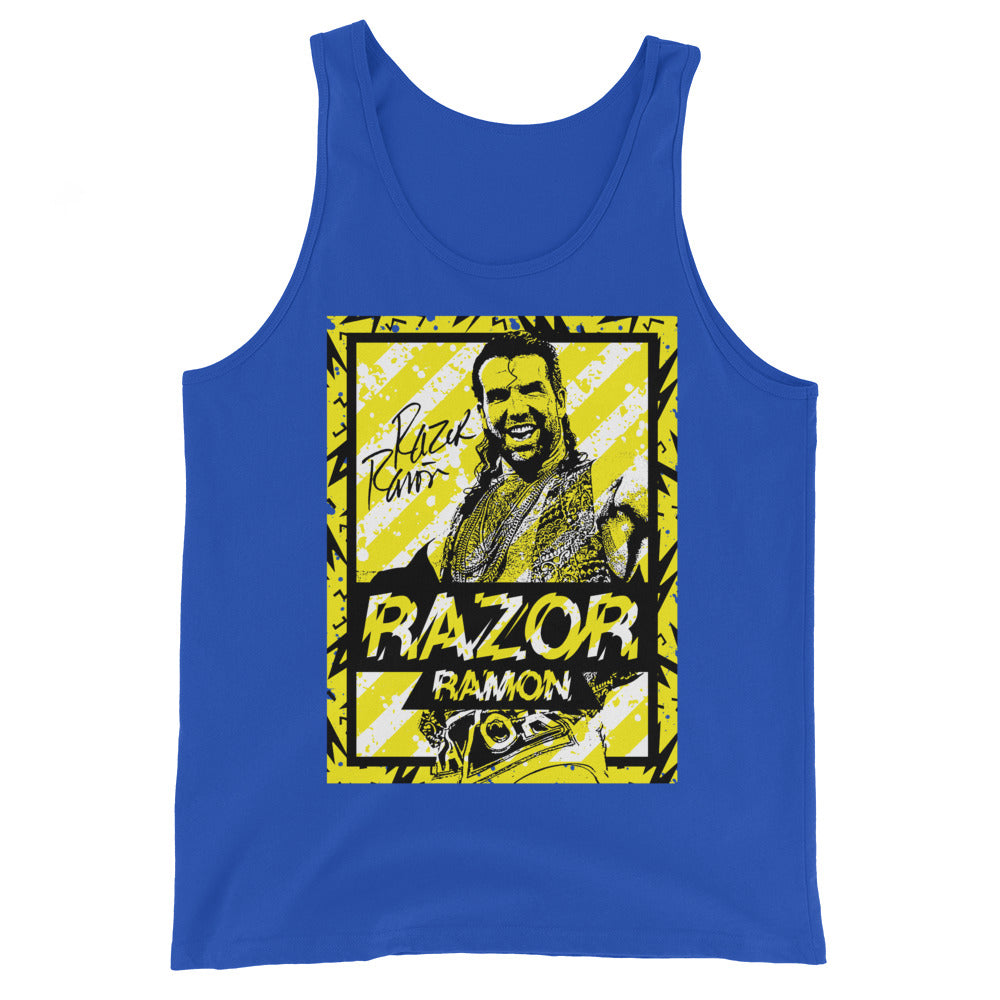 [Color:True Royal] Razor Ramon "Signature" Tank Top