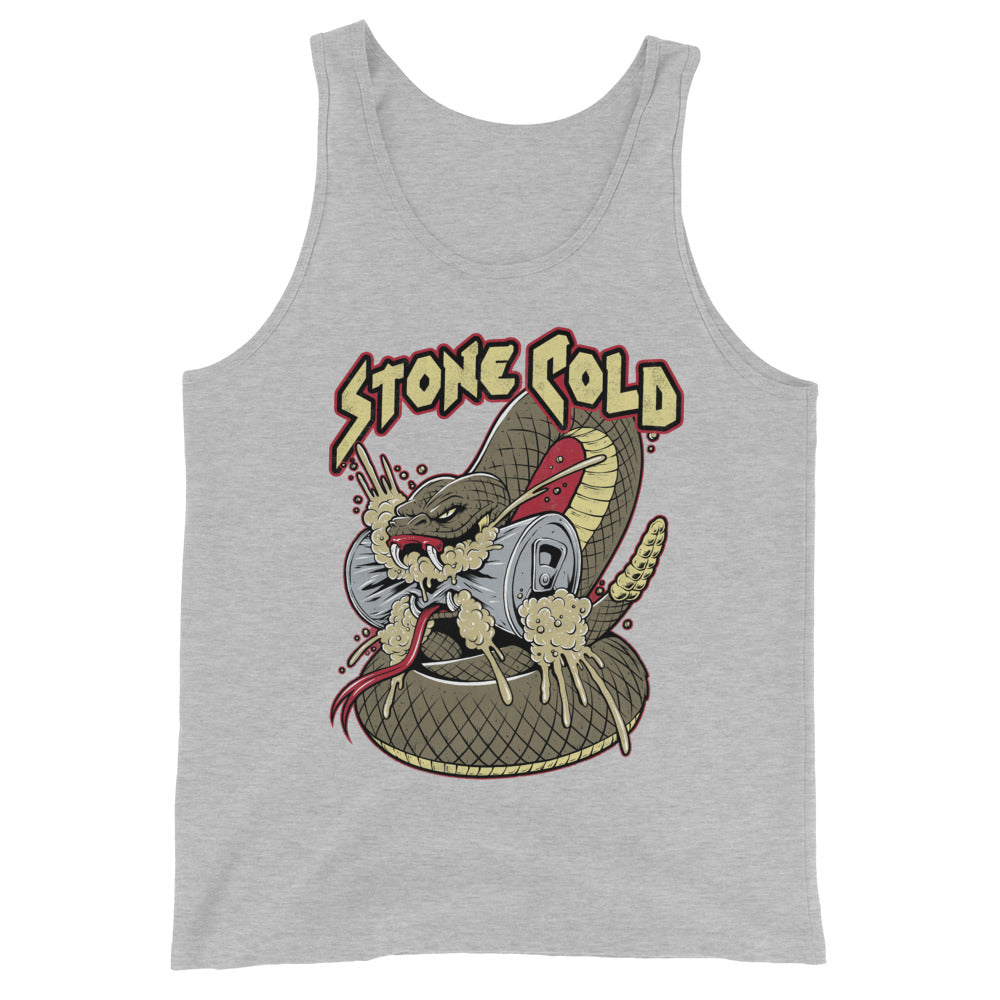 [Color:Athletic Heather] Stone Cold Steve Austin "Snake Bite" Tank Top
