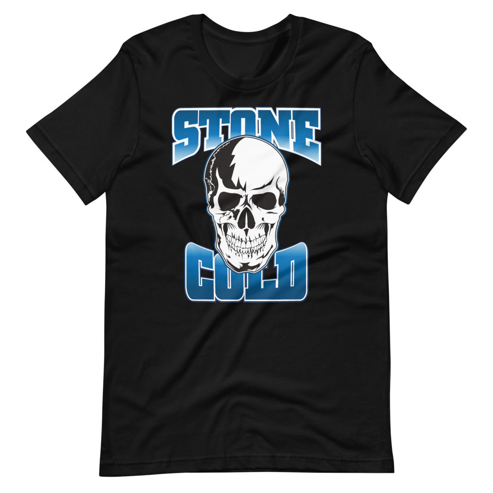 [Color:Black] Stone Cold Steve Austin "Stone Cold Skull" T-Shirt