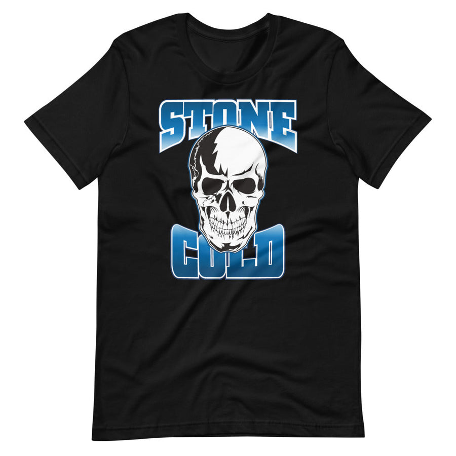 [Color:Black] Stone Cold Steve Austin "Stone Cold Skull" T-Shirt