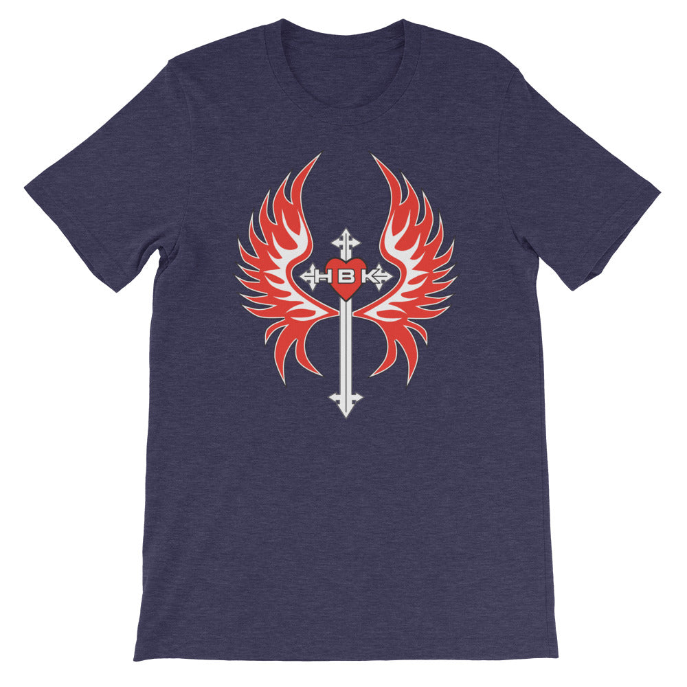 [Color:Heather Midnight Navy] Shawn Michaels "Rise Above" T-Shirt
