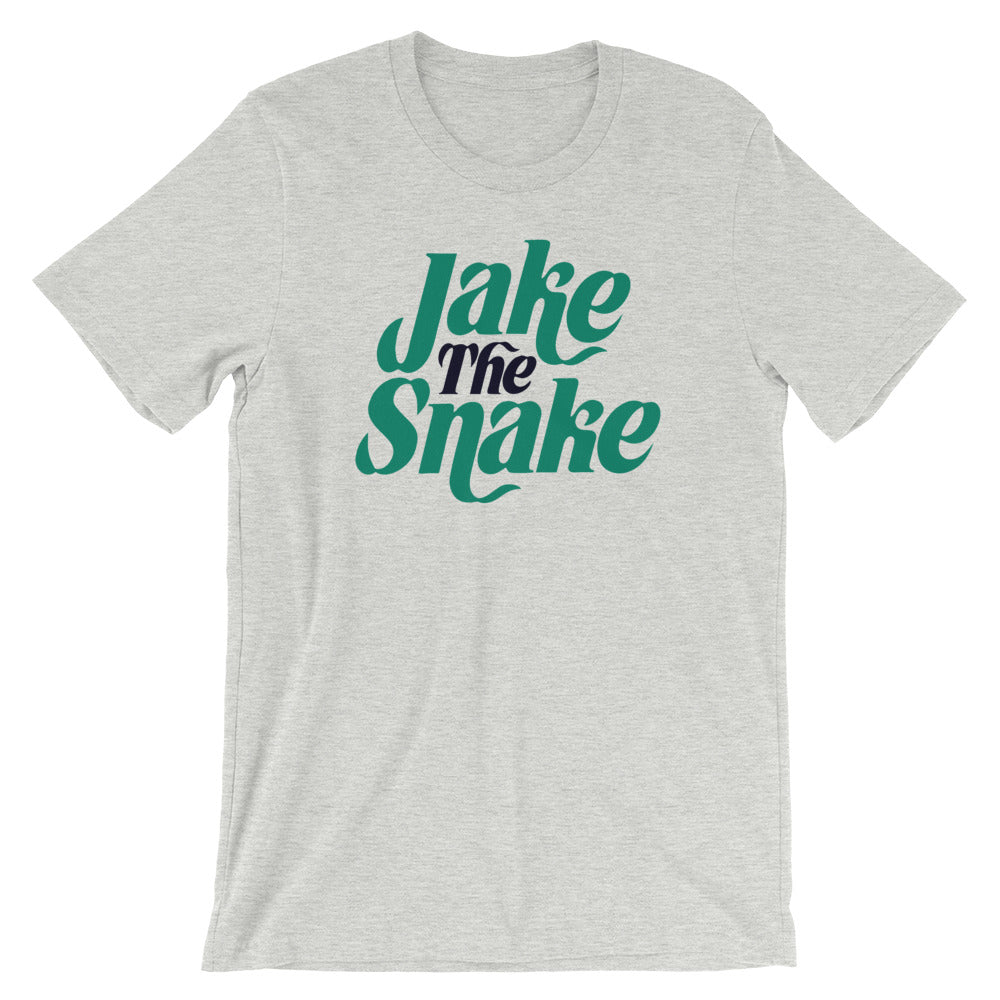 [Color:Athletic Heather] Jake The Snake Roberts "Logo" T-Shirt