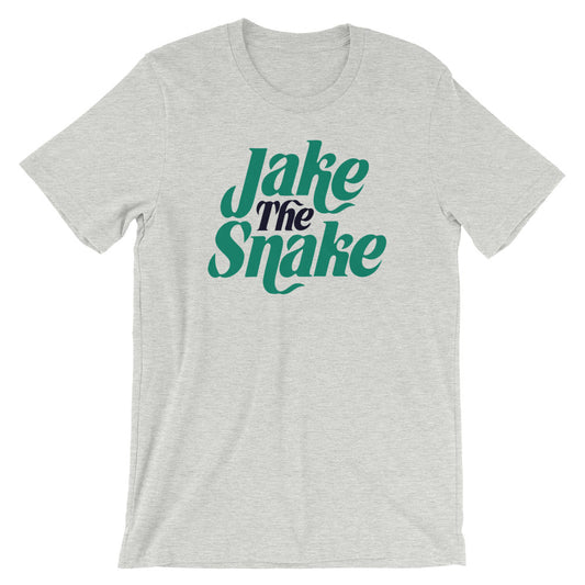 [Color:Athletic Heather] Jake The Snake Roberts "Logo" T-Shirt
