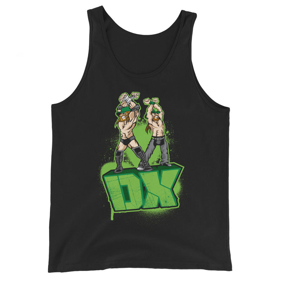 [Color:Black] D-Generation X "Shawn & Triple H" Tank Top