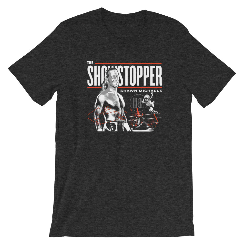 [Color:Dark Grey Heather] Shawn Michaels "Showstopper" T-Shirt