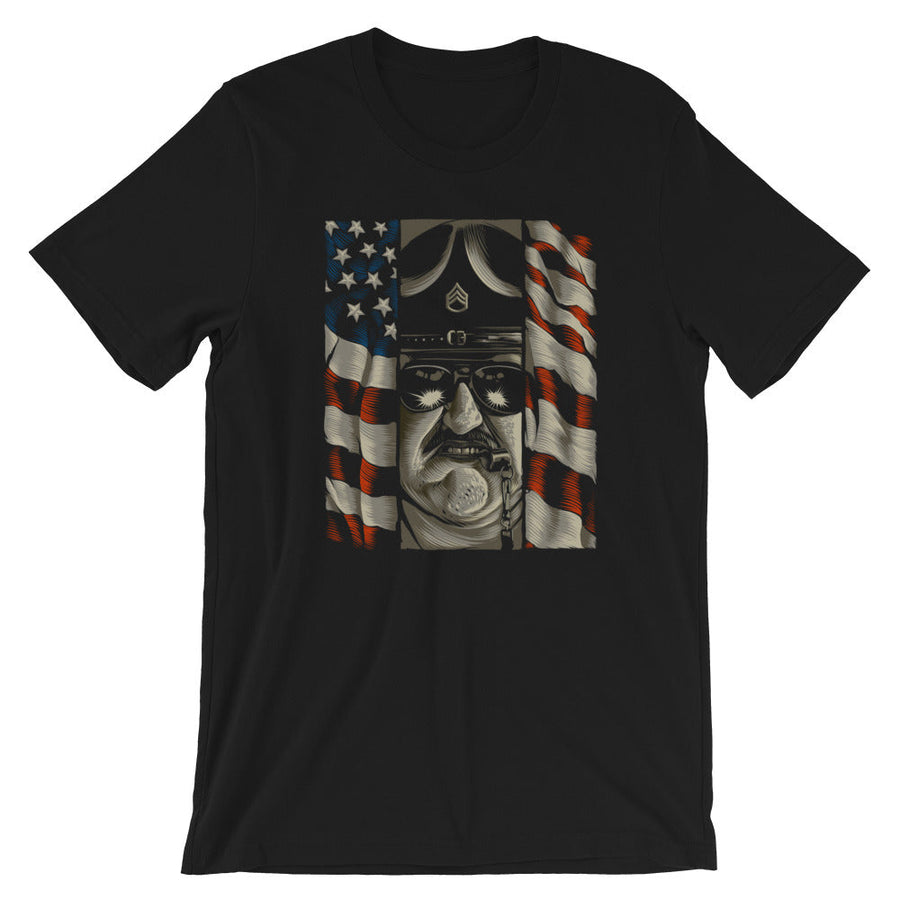 [Color:Black] Sgt. Slaughter "Patriot" T-Shirt