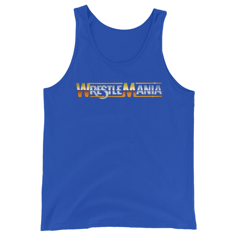 [Color:True Royal] WrestleMania Old School Tank Top