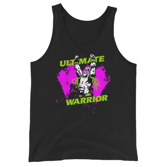 [Color:Black] Ultimate Warrior "Arms Up" Tank Top