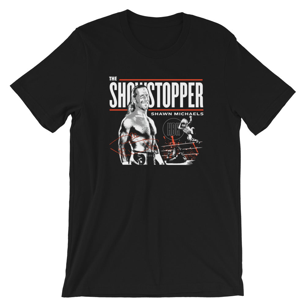[Color:Black] Shawn Michaels "Showstopper" T-Shirt