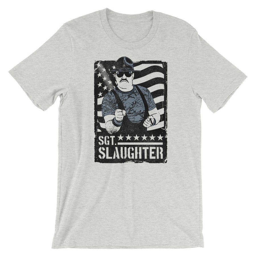 [Color:Athletic Heather] Sgt. Slaughter "Poster" T-Shirt