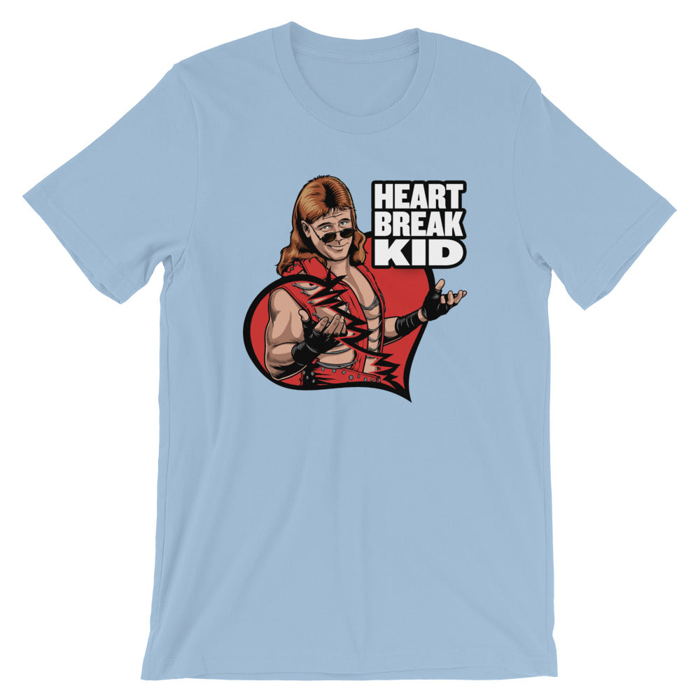 [Color:Light Blue] Shawn Michaels "Heart Break Kid" T-Shirt