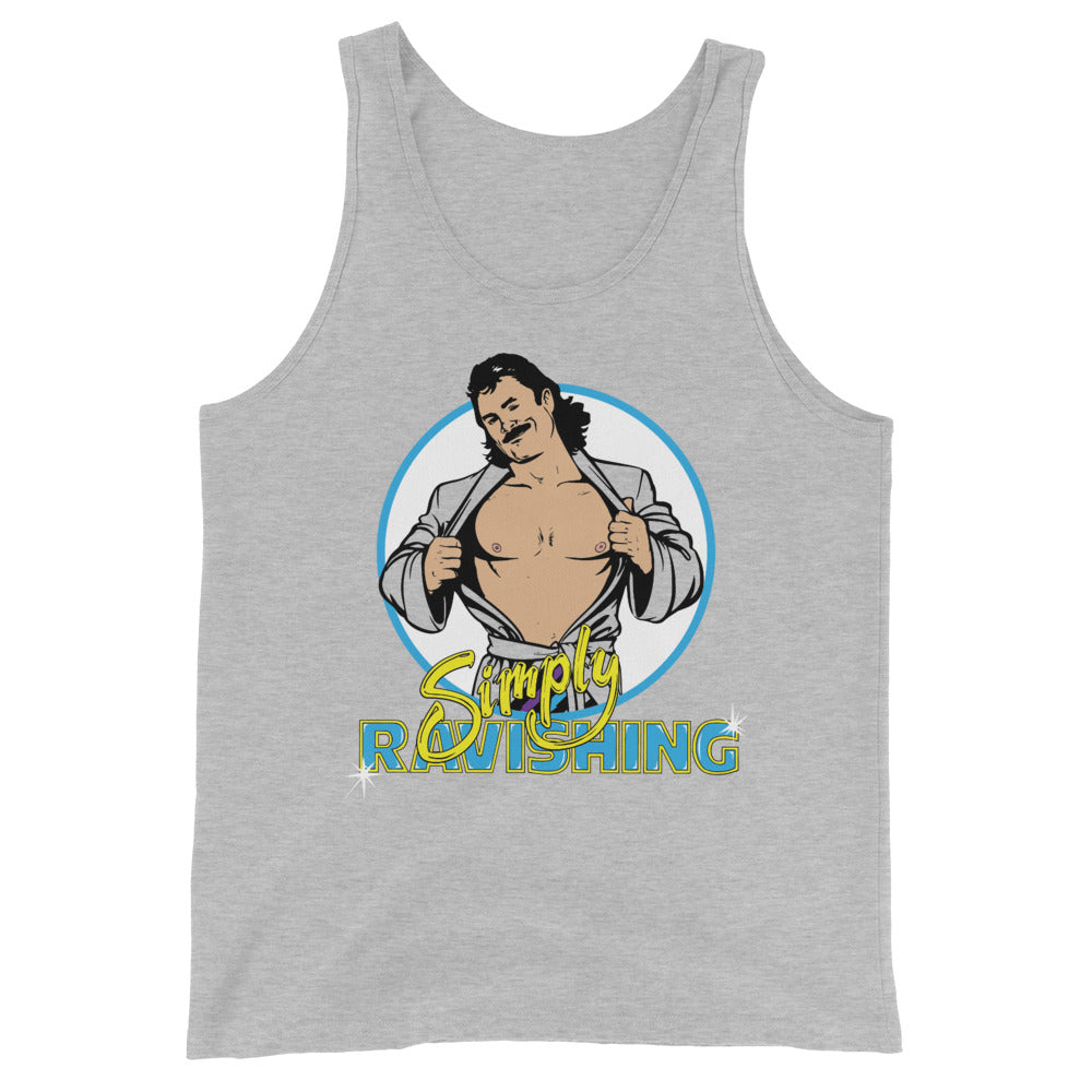 [Color:Athletic Heather] Ravishing Rick Rude "Simply Ravishing" Tank Top