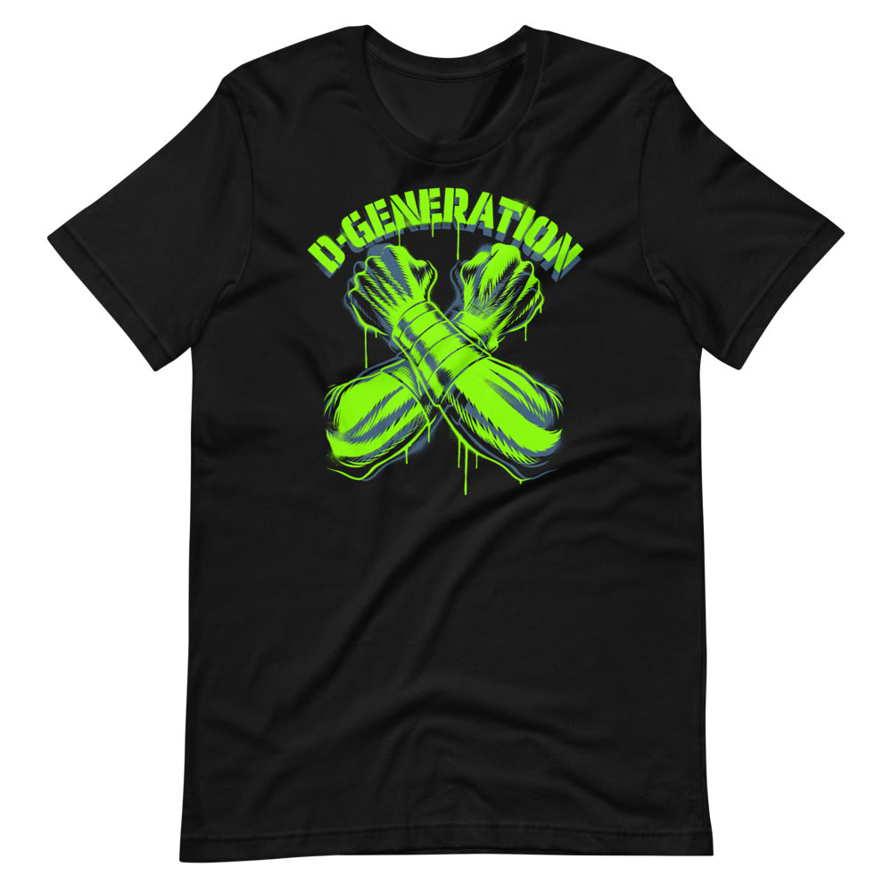 [Color:Black] D-Generation X "X" T-Shirt