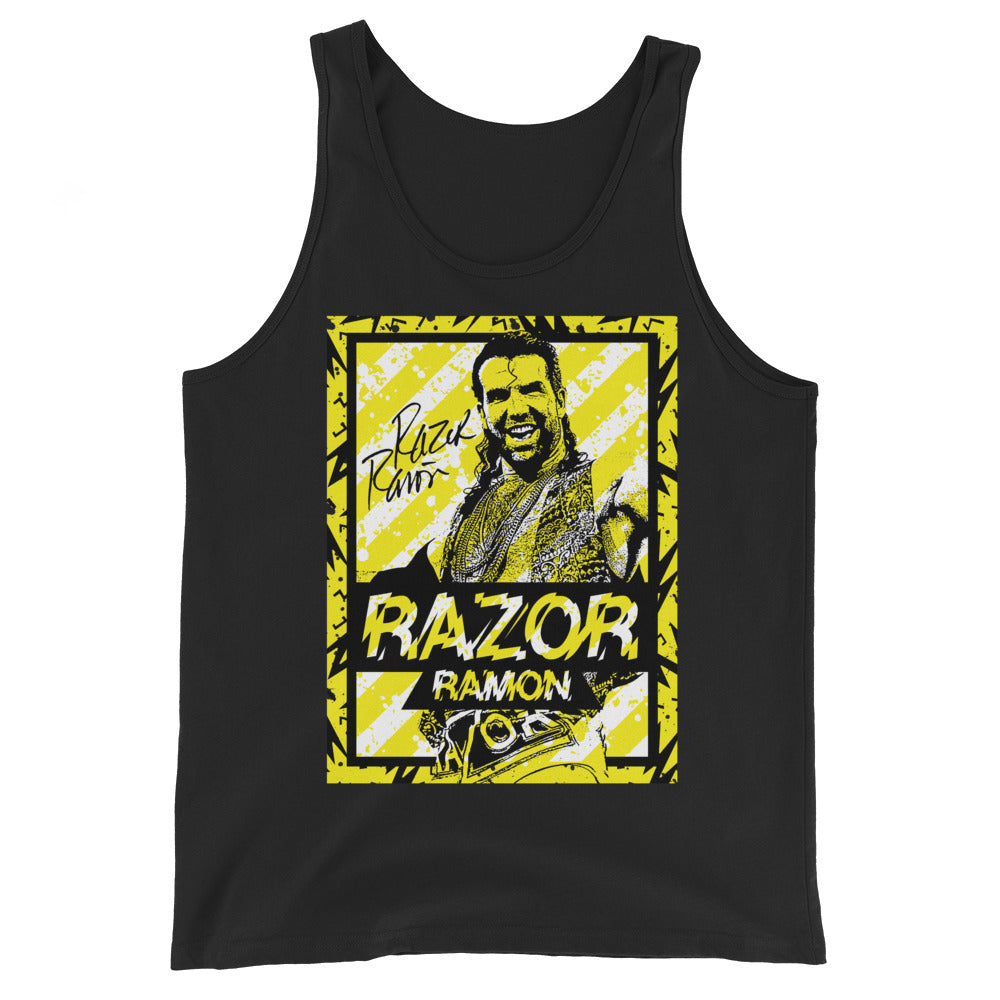 [Color:Black] Razor Ramon "Signature" Tank Top