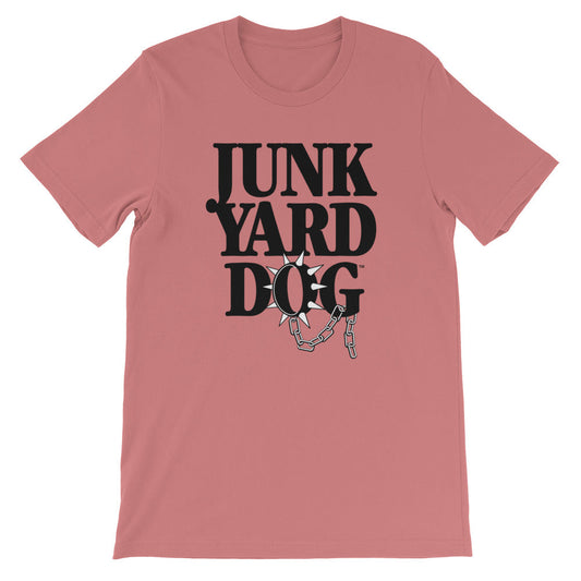 [Color:Mauve] Junkyard Dog "Collar Logo" T-Shirt