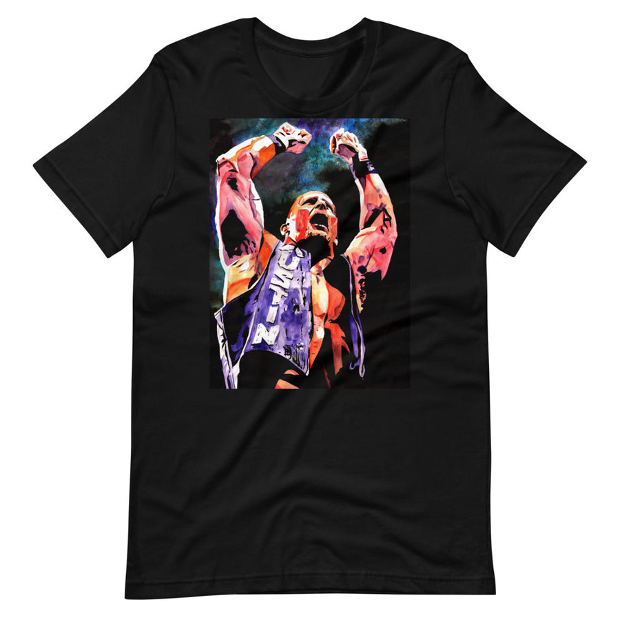 [Color:Black] Stone Cold Steve Austin Rob Schamberger T-Shirt