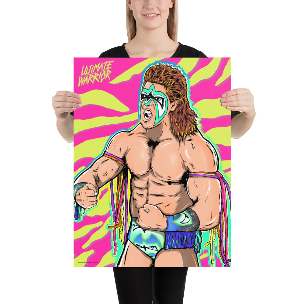 Ultimate Warrior 18x24 Giclée Print