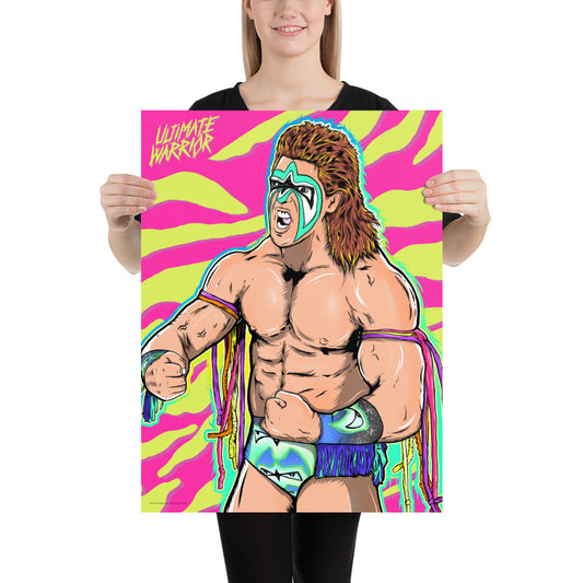 Ultimate Warrior 18x24 Giclée Print