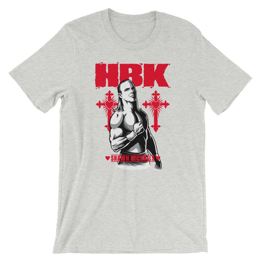 [Color:Athletic Heather] Shawn Michaels "HBK" T-Shirt