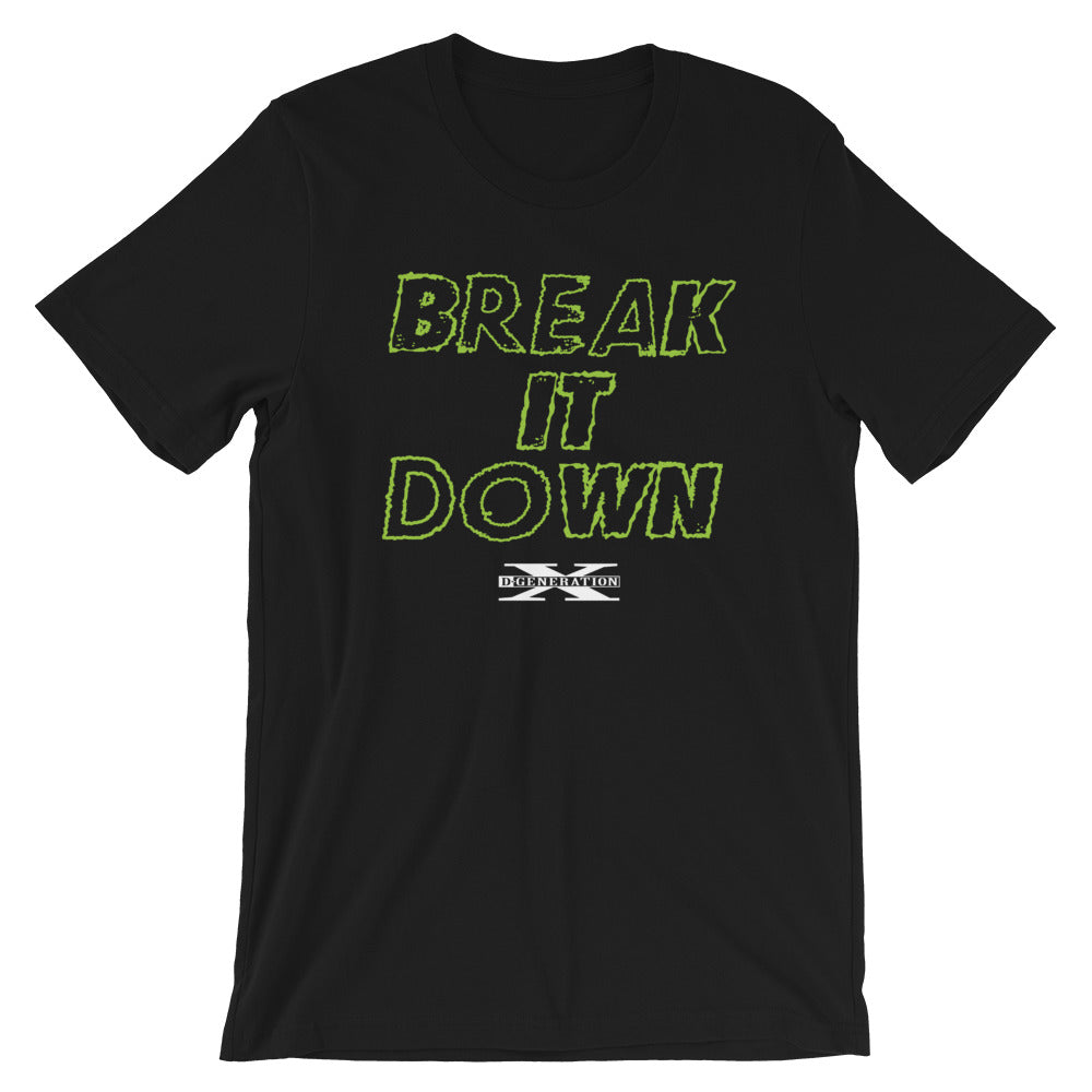 [Color:Black] D-Generation X "Break It Down" T-Shirt
