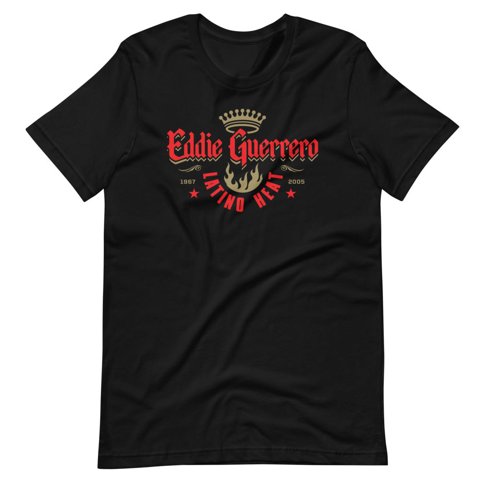 [Color:Black] Eddie Guerrero "Latino Heat Crown" T-Shirt