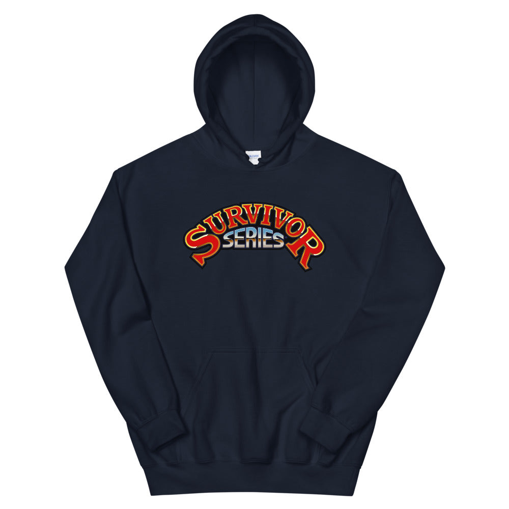 Survivor Series Old School Logo Pullover Hoodie Sweatshirt