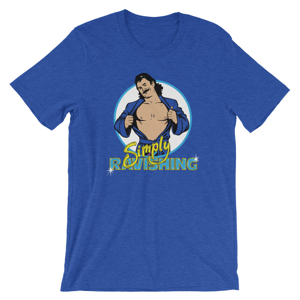 [Color:Heather True Royal] Ravishing Rick Rude "Simply Ravishing" T-Shirt