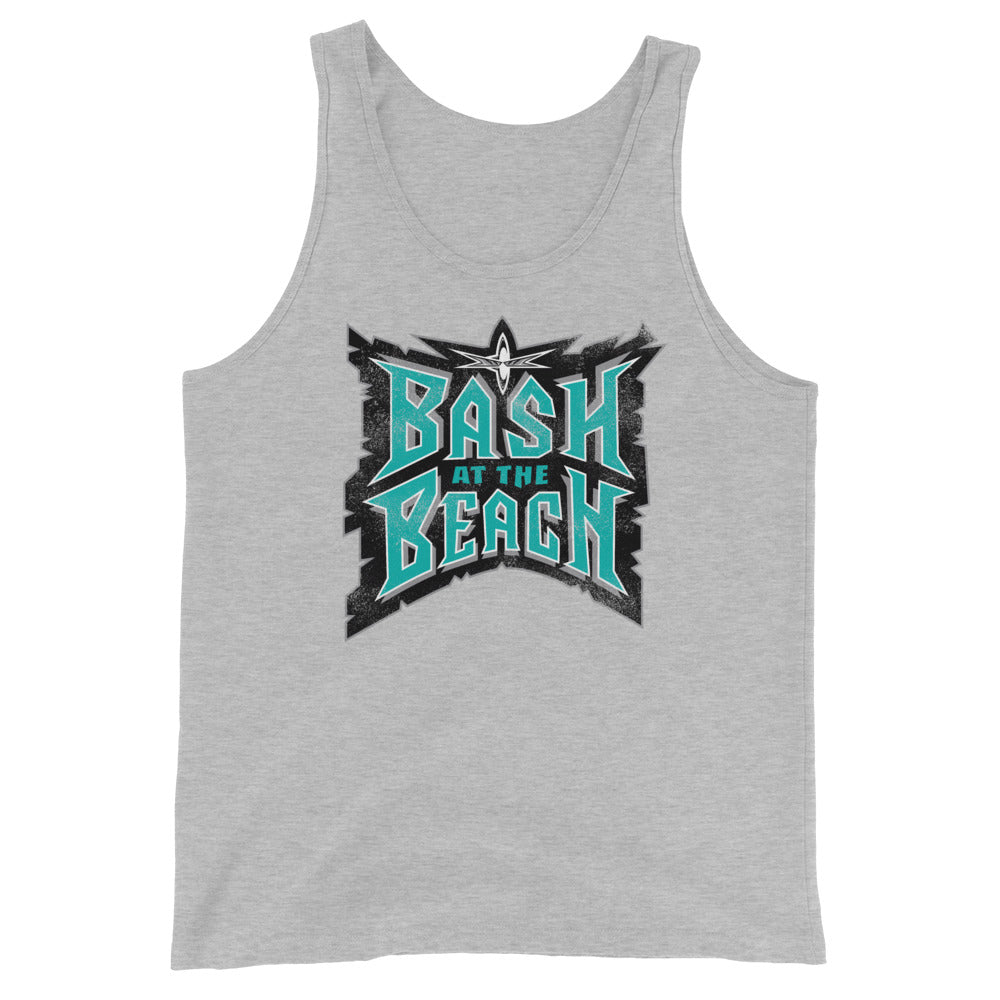 [Color:Athletic Heather] WCW Bash At The Beach Old School Tank Top