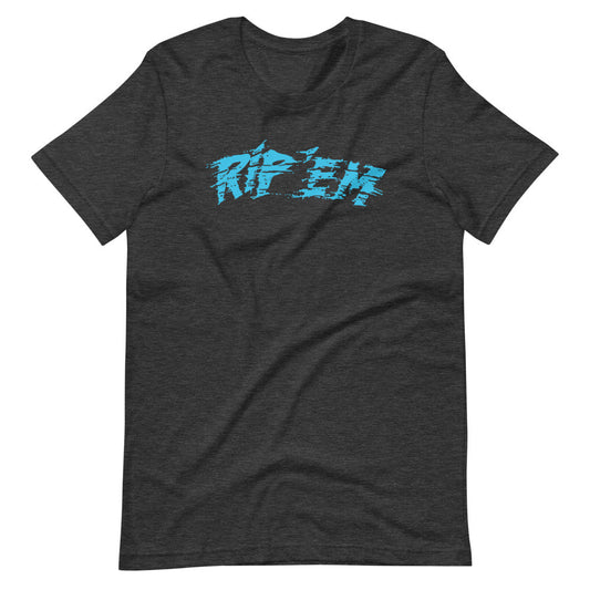 [Color:Dark Grey Heather] Hulk Hogan "Rip 'Em (No Holds Barred)" T-Shirt