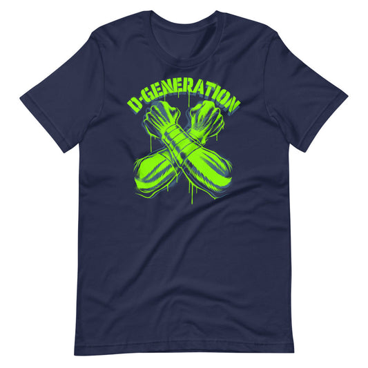 [Color:Navy] D-Generation X "X" T-Shirt
