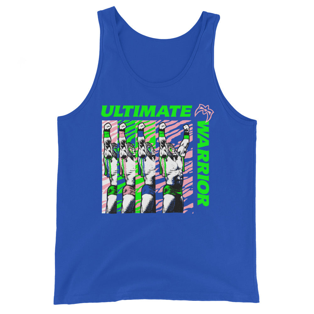[Color:True Royal] Ultimate Warrior "Feel The Power" Tank Top