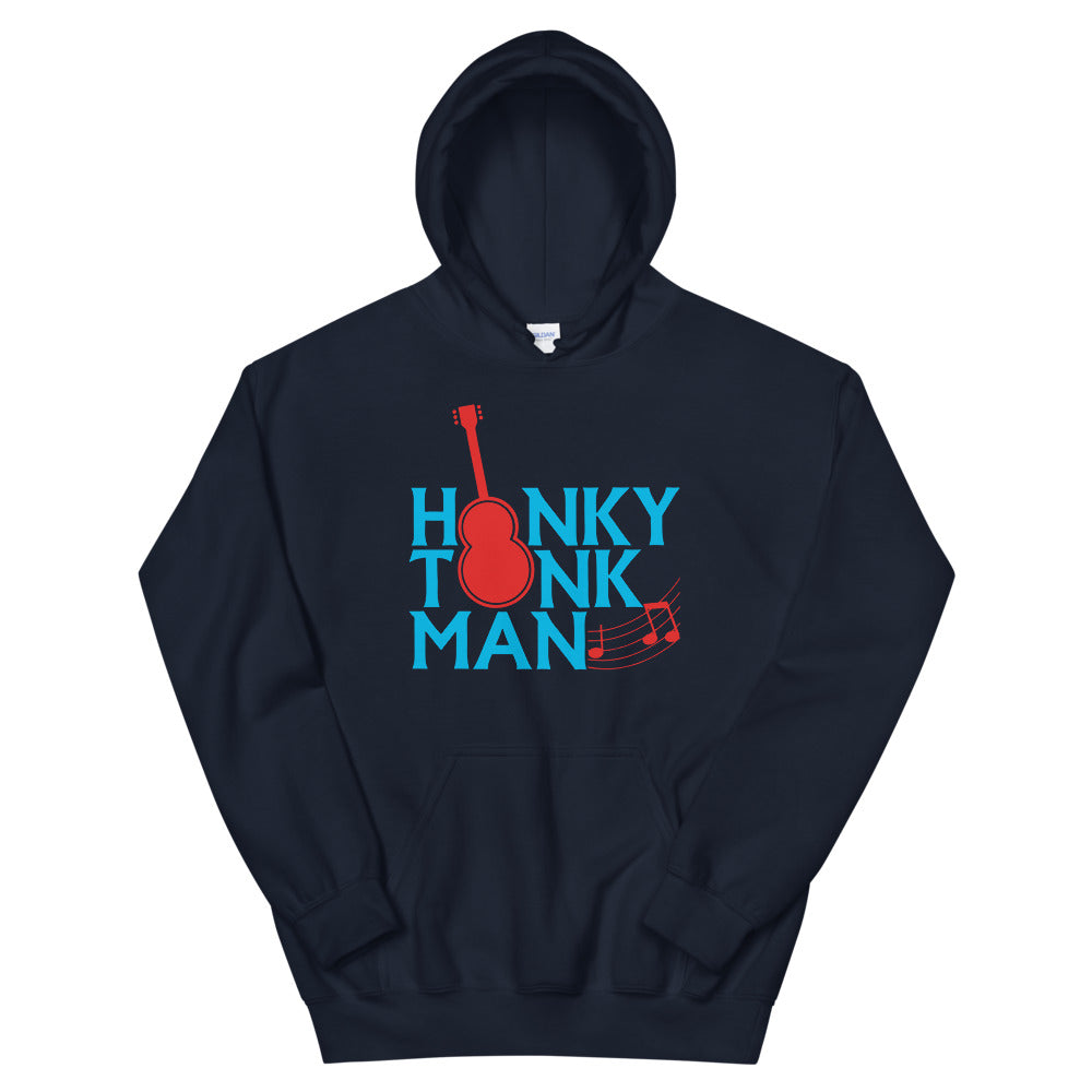 Honky Tonk Man "Guitar Logo" Pullover Hoodie Sweatshirt