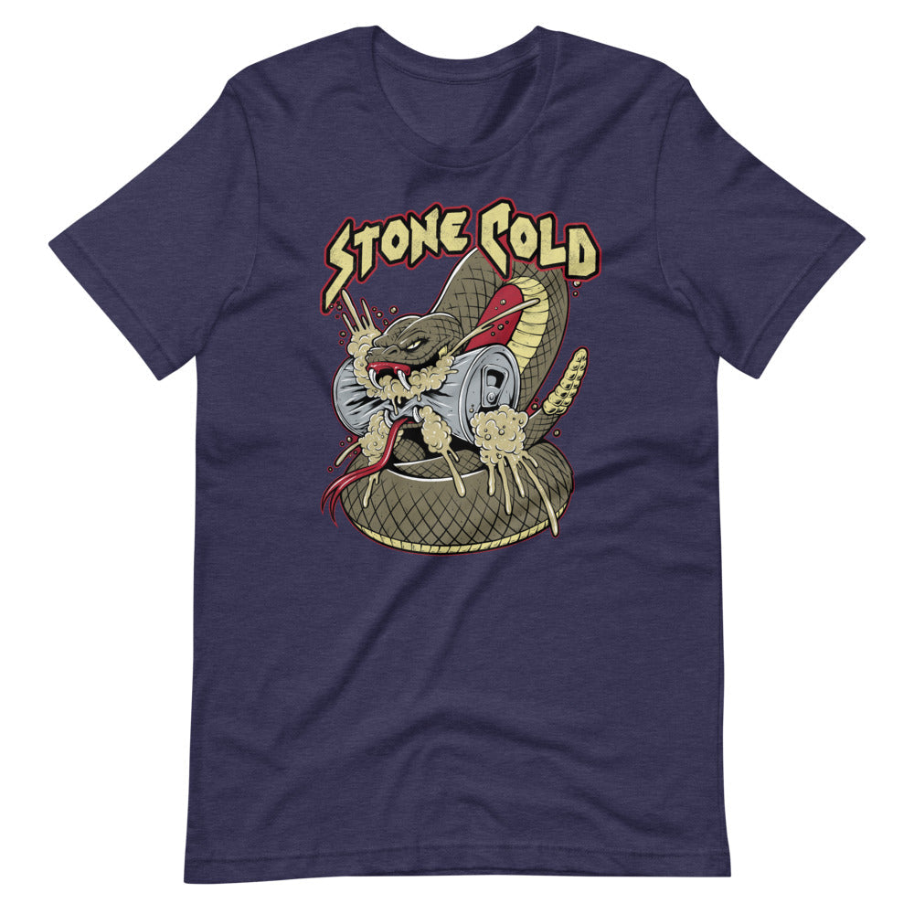 [Color:Heather Midnight Navy] Stone Cold Steve Austin "Snake Bite" T-Shirt