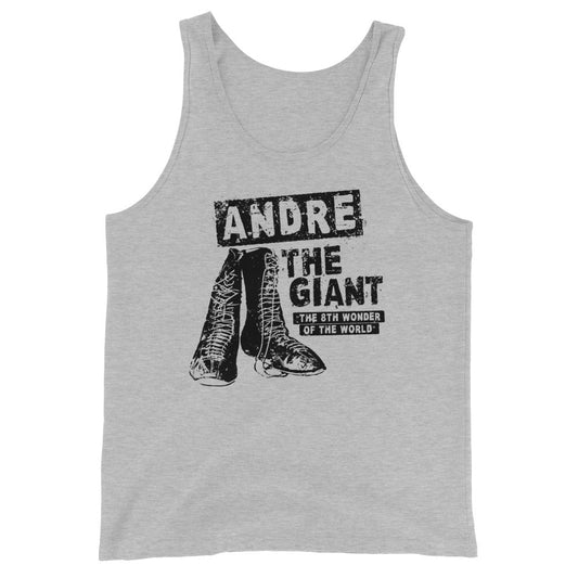 [Color:Athletic Heather] Andre The Giant "Boots" Tank Top