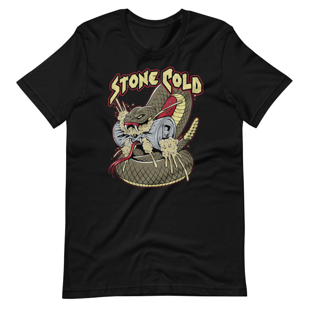 [Color:Black] Stone Cold Steve Austin "Snake Bite" T-Shirt