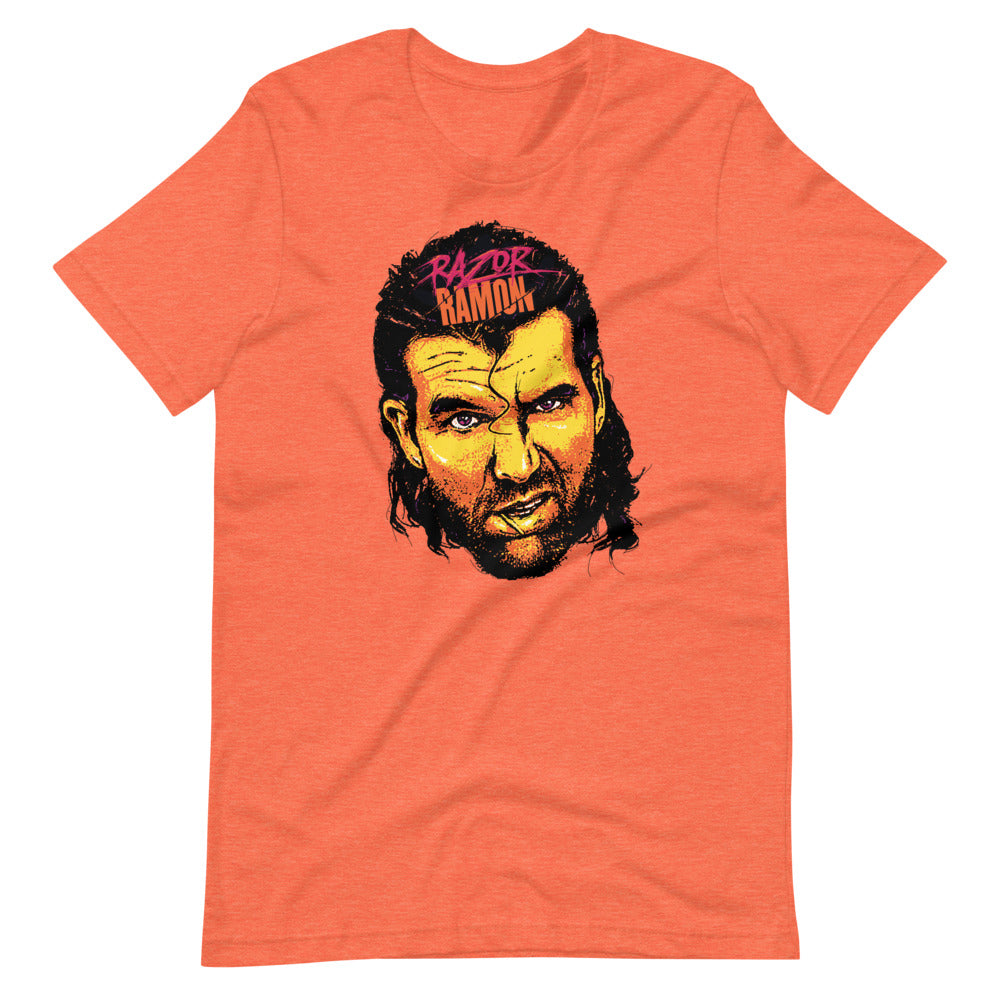 [Color:Heather Orange] Razor Ramon "The Bad Guy" T-Shirt