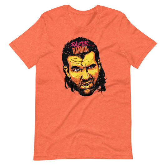 Razor Ramon "The Bad Guy" T-Shirt T-Shirt Heather Orange PWcatalog