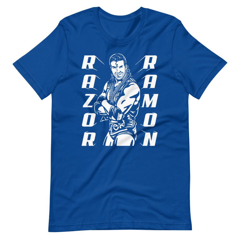[Color:True Royal] Razor Ramon "Illustrated" T-Shirt