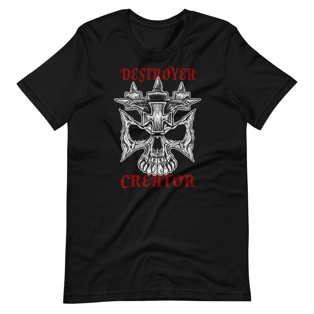 [Color:Black] Triple H "Destroyer-Creator" T-Shirt